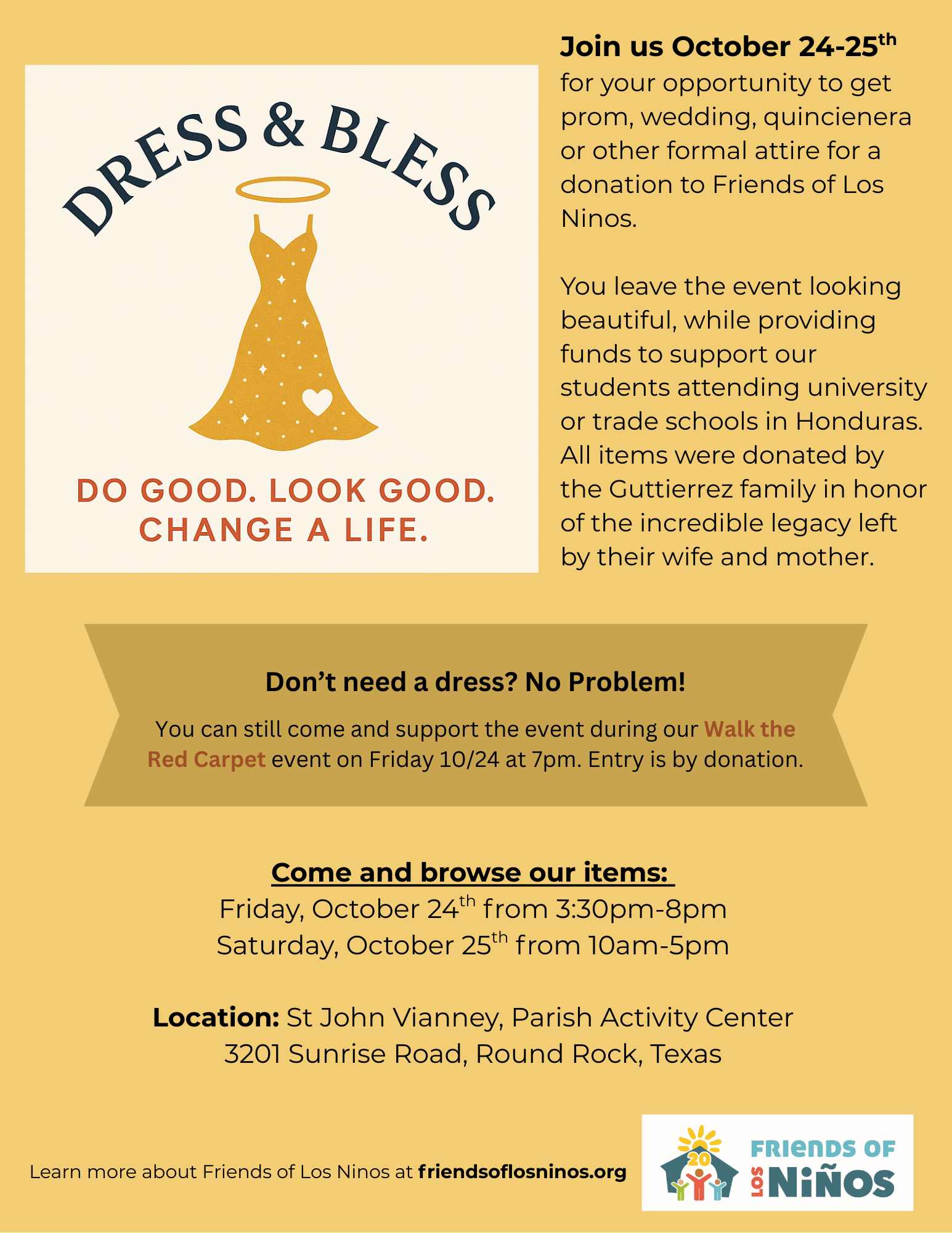 Dress And Bless Flyer Final Small